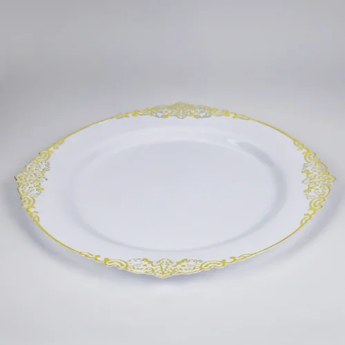 10.25 Dinner Plates with Gold Rim dinner plates with gold rim