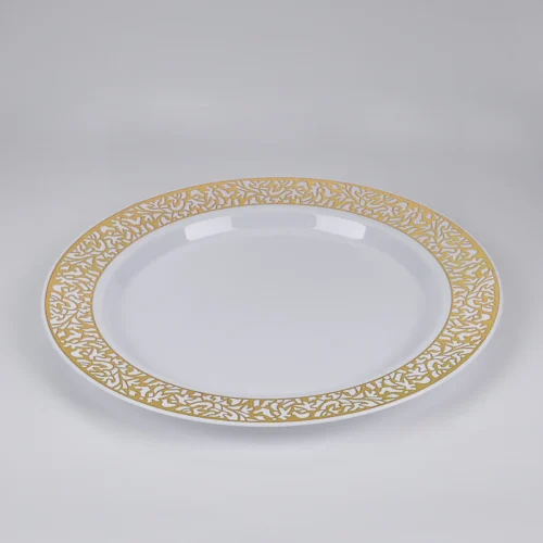 Gold embossing dinner plates Gold embossing dinner plates