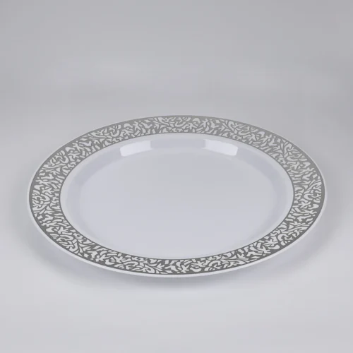 Silver embossing appetizer plates Silver embossing appetizer plates