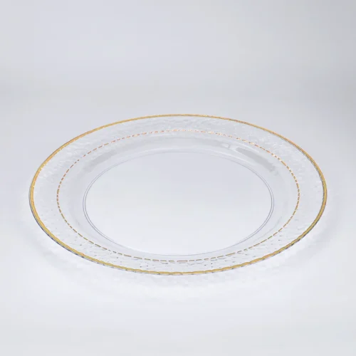 Small gold marble-pattern plates Small gold marble-pattern plates
