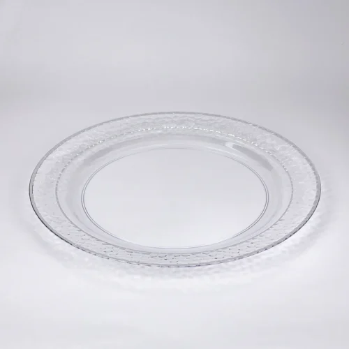 small silver marble-pattern plates small silver marble-pattern plates