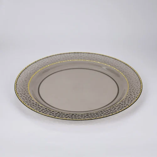 small black marble-pattern plates small black marble-pattern plates