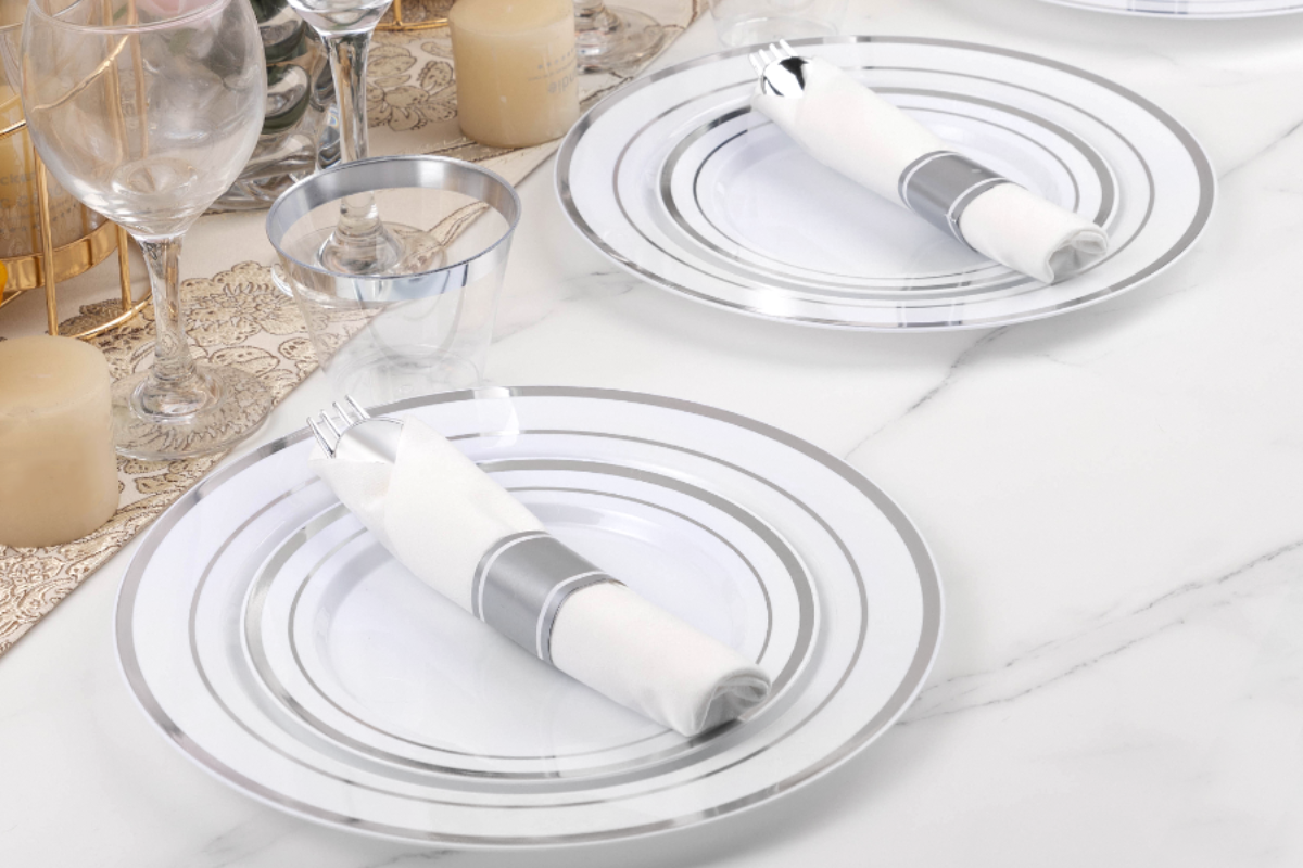 pre rolled napkin and cutlery set bulk